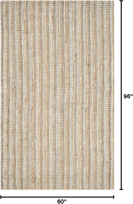 Alfombra de fibra natural SAFAVIEH, yute, 5' x 8', modelo NF447K