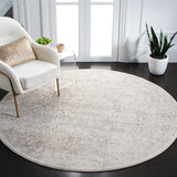 Alfombra Redonda Oriental Distressed 6'7 - Modelo EVK256E
