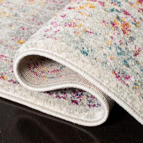 Alfombra Runner Oriental Desgastada para Sala y Dormitorio EVK256Q