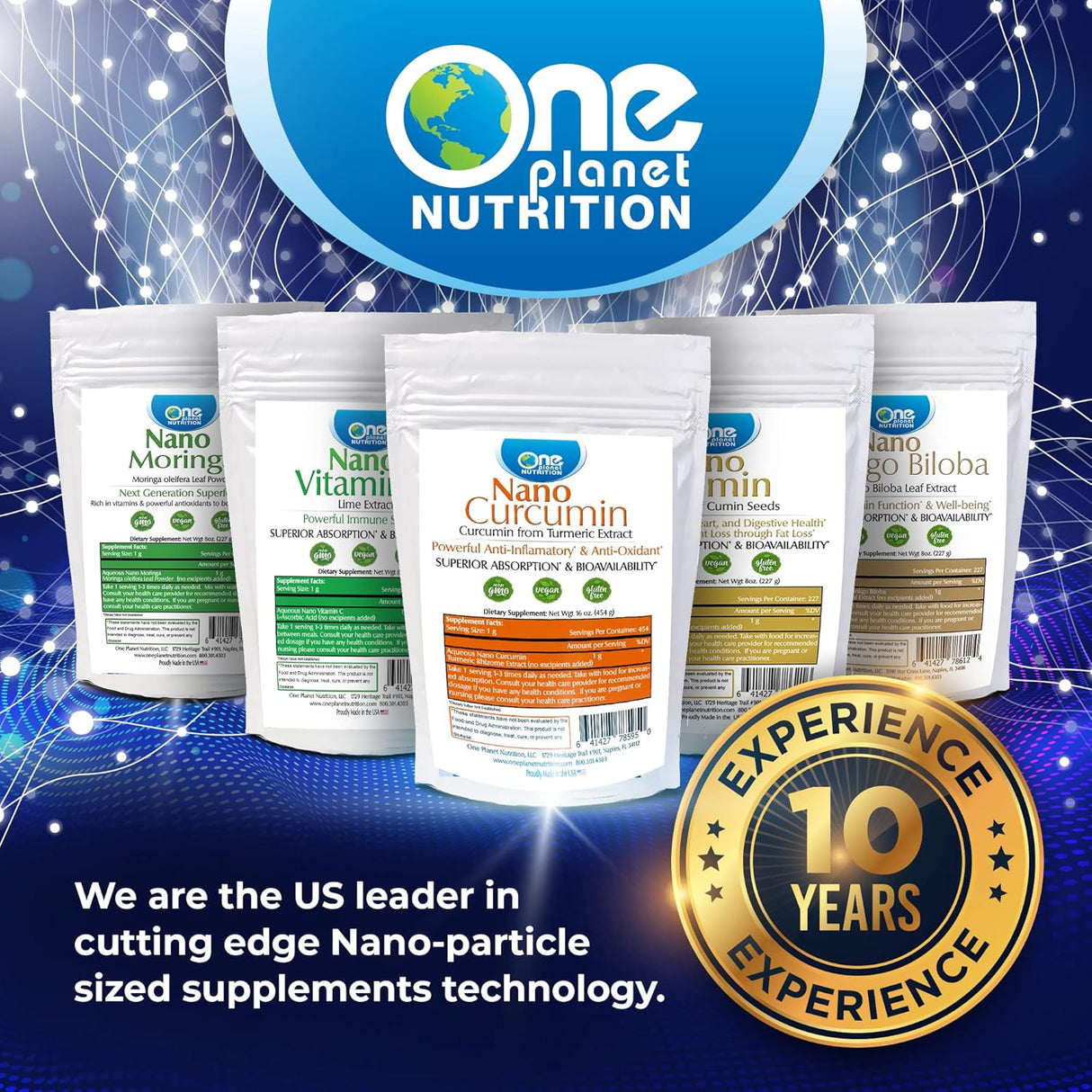 Suplemento One Planet Nutrition Nano Holy Basil (Tulsi) 227G