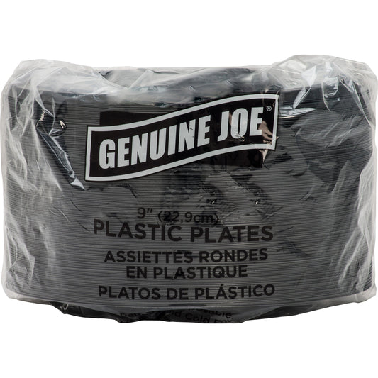 Plato redondo de plástico genuino Joe GJO10429