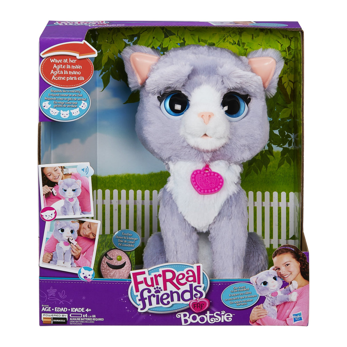 Gato de peluche Bootsie