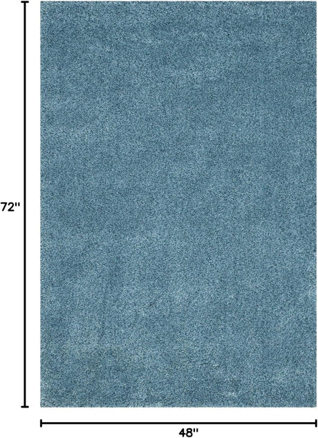 Alfombra Acento Shag, No Desprende Pelusa, Fácil Cuidado, SG151-5858
