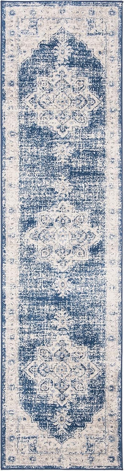 Alfombra Runner Medallón Distressed 2' x 20' BNT865A