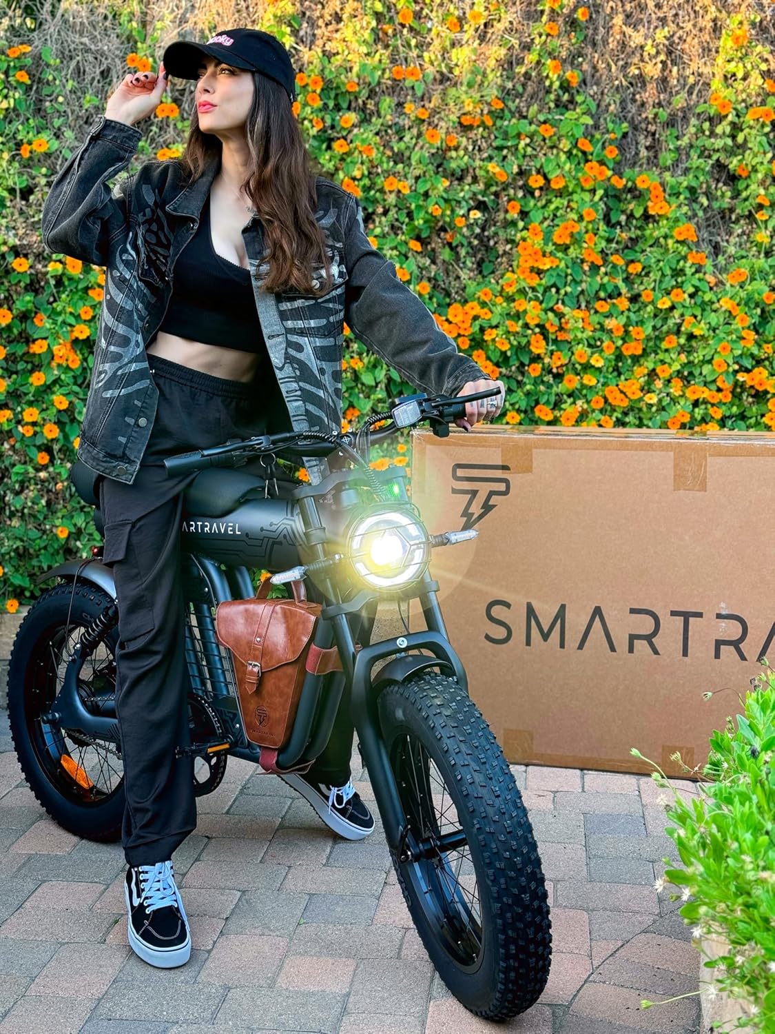 Bicicleta Eléctrica Adultos, 1200W, 23.2Ah, 32MPH, Modelo E-Bike