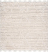 Alfombra cuadrada bohemia con flecos modelo MRK517C