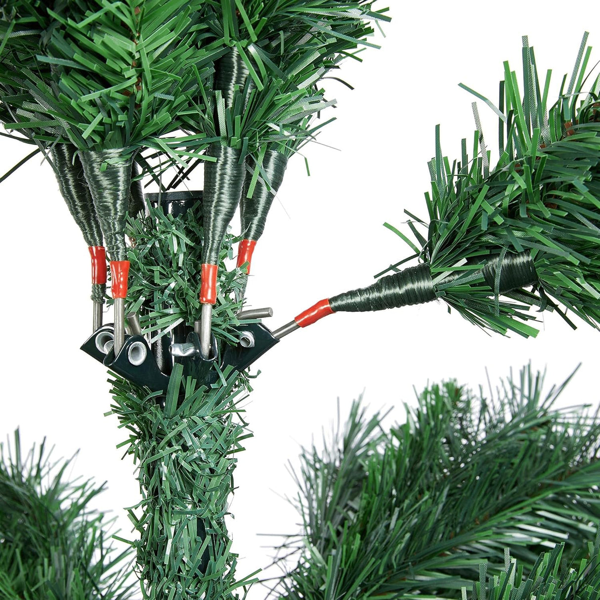 Árbol de Navidad artificial Yaheetech 9ft con luces LED 850