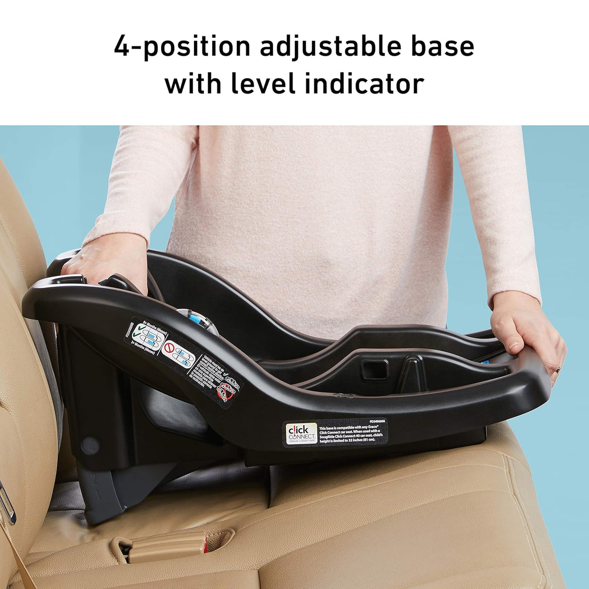 Asiento infantil para automóvil estudio Graco SnugRide
