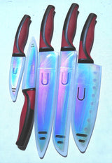 Juego de cuchillos de cocina SiliSlick 5 cuchillos elegantes
