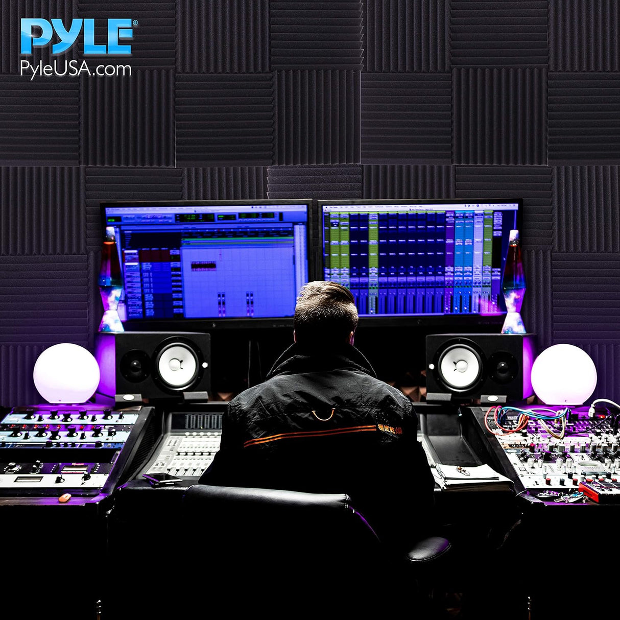 Espuma Acústica para aislamiento sonido PYLE-PRO PSI1612