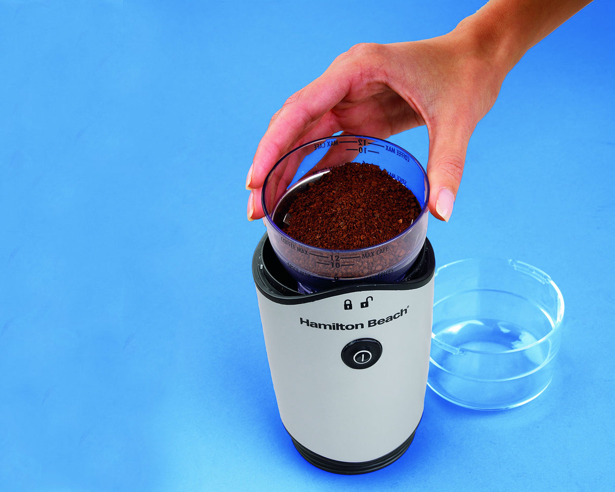 Molinillo de especias y café Hamilton Beach con cuchillas d
