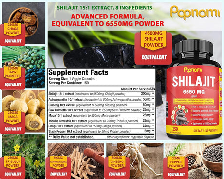 Suplementos Alimenticios Cápsulas de extracto equivalentes