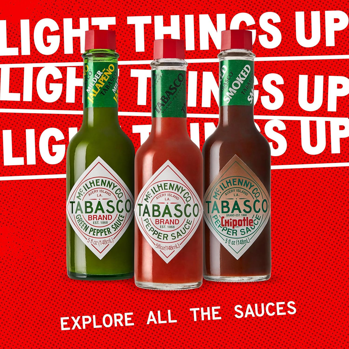 Salsa Picante TABASCO Original, Sabor Clásico, 12 Fl Oz
