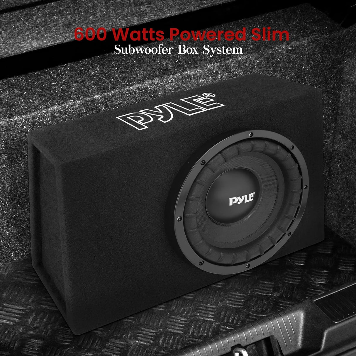 Parlantes de caja de subwoofer  600 vatios Pyle PSBS12