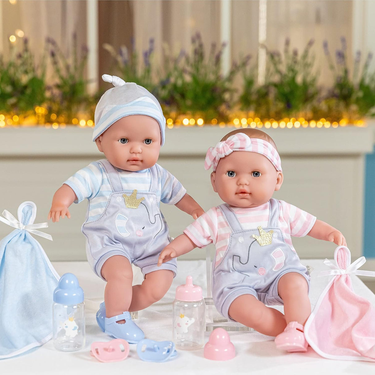 Muñecas Bebé de Cuerpo Blando Berenguer 30050 TWINS - 12 Piezas