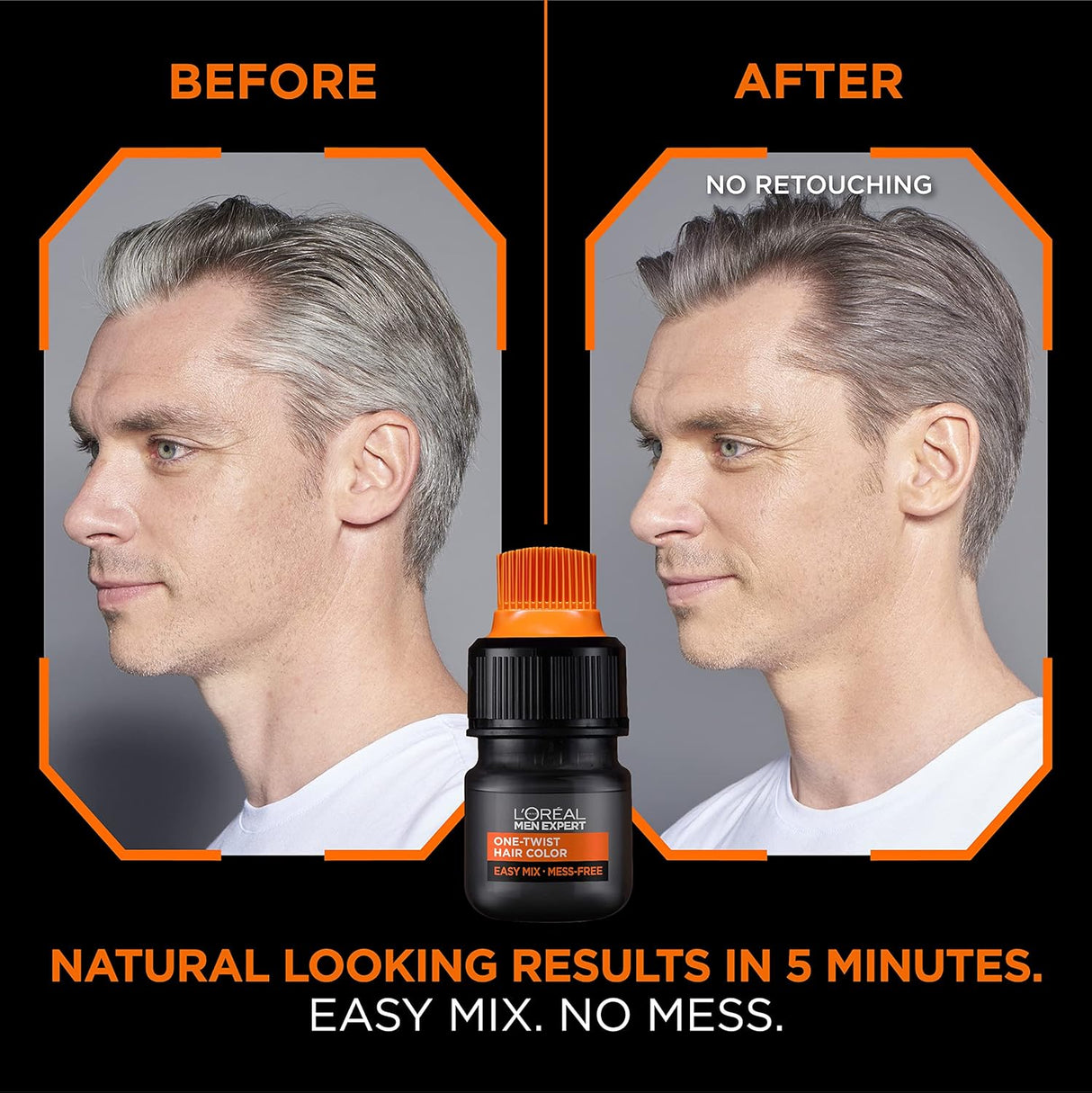 Tinte permanente rubio oscuro,1 kit de aplicación,L'Oreal.