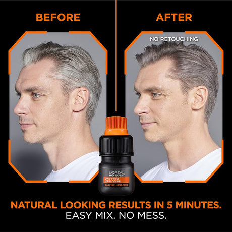 Tinte permanente rubio oscuro,1 kit de aplicación,L'Oreal.