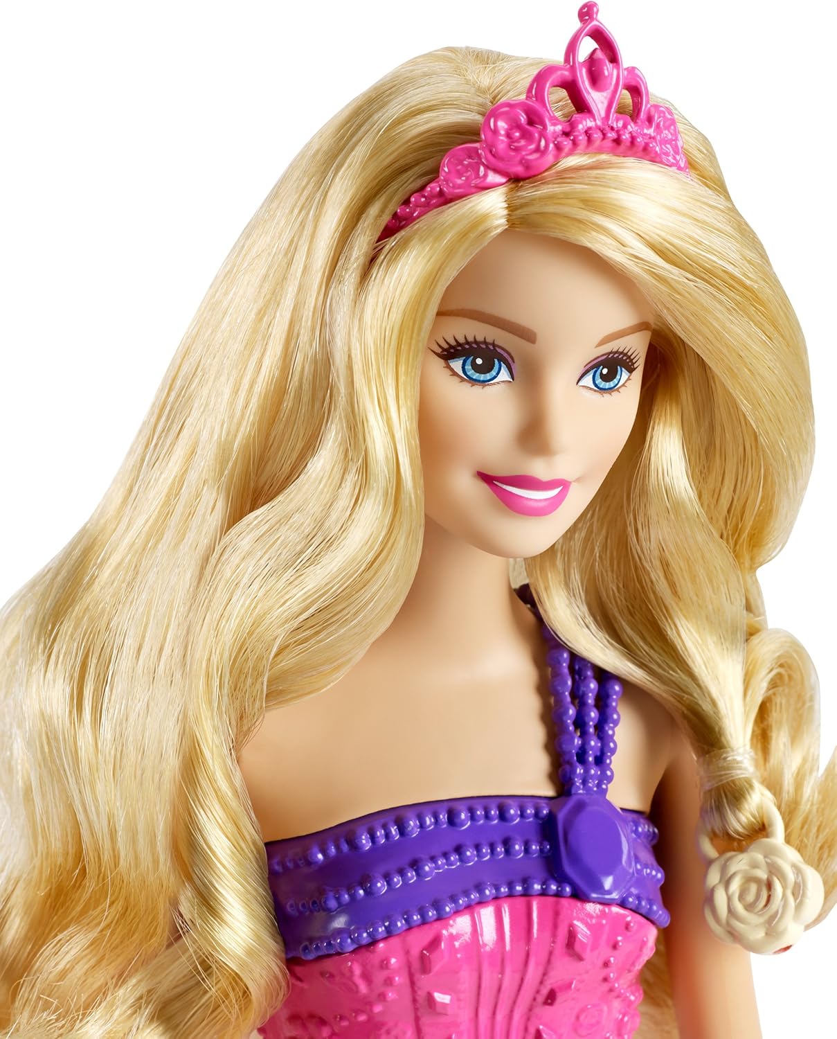 Barbie Princesa Reina de Cabello Infinito Doll, Endless Hair Kingdom
