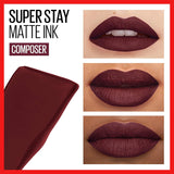 Lápices Labiales líquido de tinta mate marrón oscuro