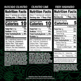 Salsas HERDEZ Taquería, Habanero, Verde, Roja, 6 Pack 9 oz