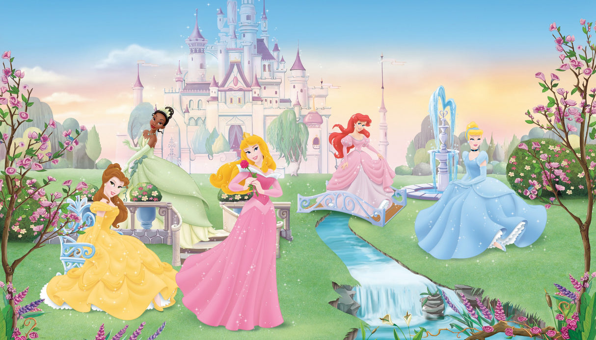 Mural de pared de la princesa de baile de 6x10,5 pies