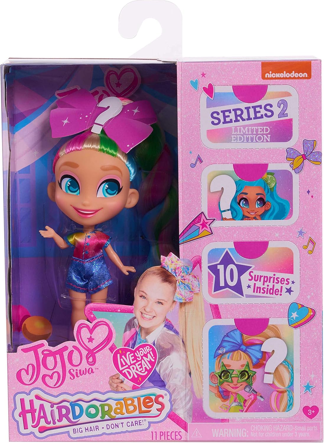 Muñeca Coleccionable JoJo Siwa, Just Play, Edición Limitada