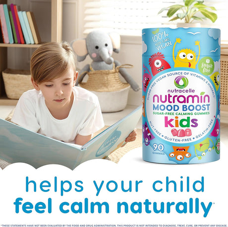 Gummy Calmante NUTRAMIN Kids con Magnesio y Ashwagandha 90 ct
