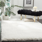 Alfombra de área 4' x 6' SAFAVIEH Luxe Shag, 3.2 gruesa