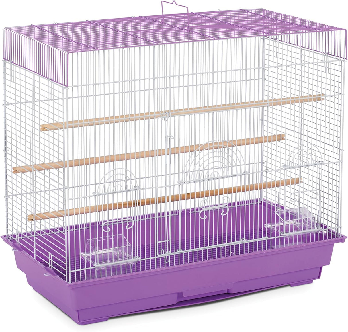 Jaula de vuelo Lila y Blanco Prevue Pet Products SP1804-3