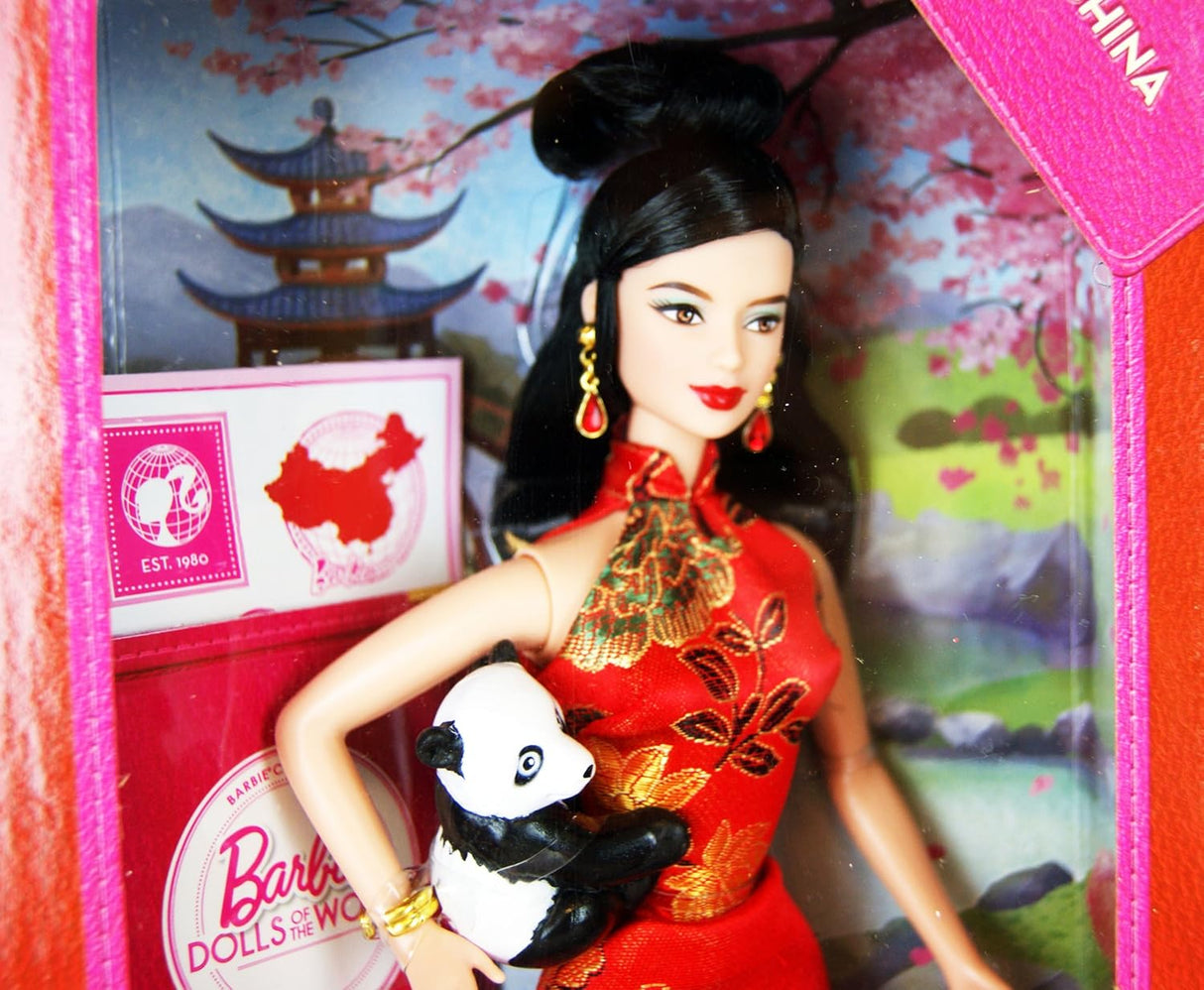 Muñeca Barbie Coleccionista Mundo China Modelo Dolls of The World