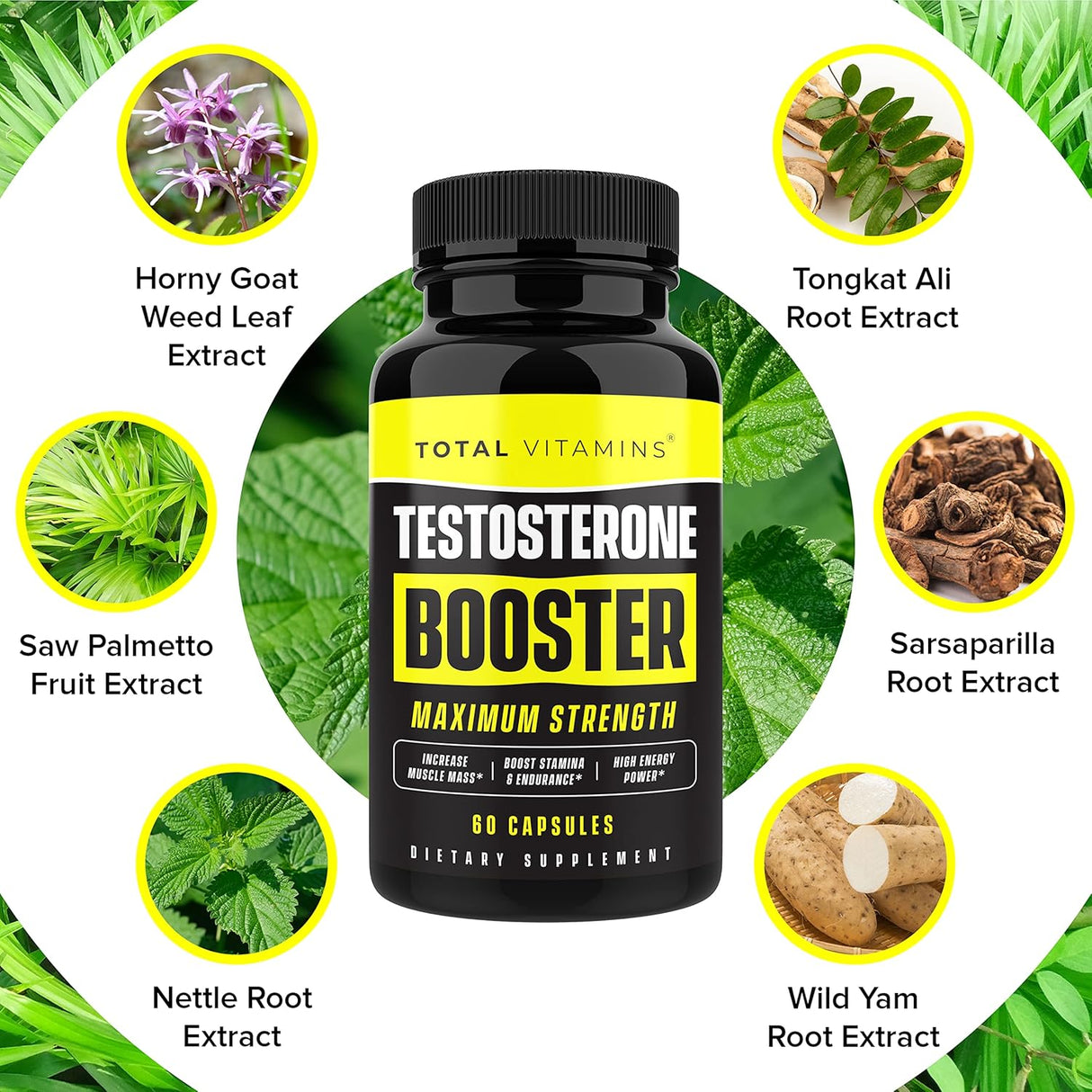 Suplementos Alimenticios de testosterona natural hombres