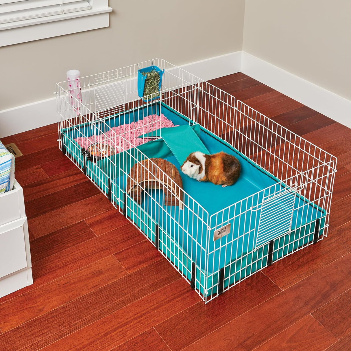 Cage para Cobayas MidWest, 47L x 24W x 14H, Habitat Plus
