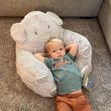 Silla de elefante para niños pequeños.Cuddo Buddies .