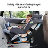 Silla para carro y comodidad del bebé Graco Extend2Fit