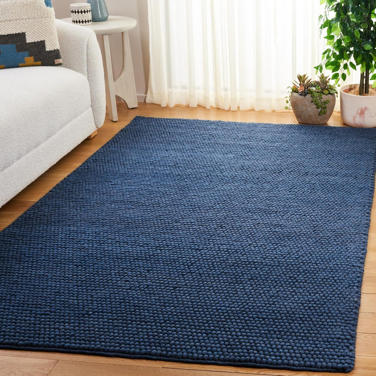 Alfombra Área Natura - Diseño Rústico, Lana, Modelo NAT620M-6