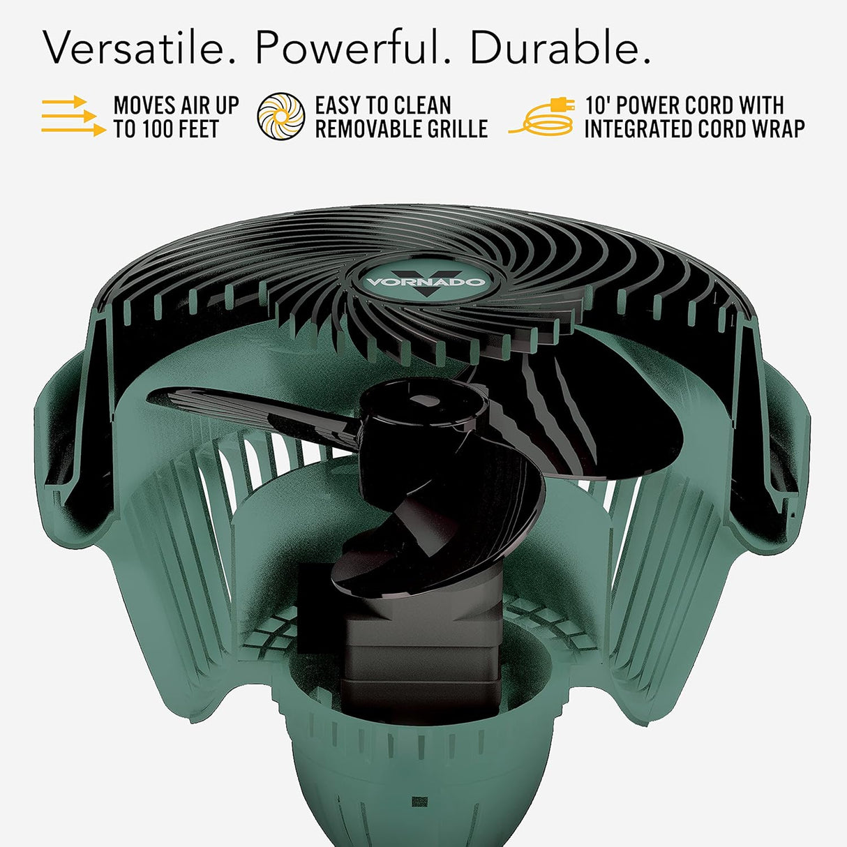 Ventilador Circulador Vornado 293, 16 Heavy Duty, Bundle
