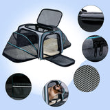 Transportador de Gato Perro Cat Dog Carrier, Expandible, Grande