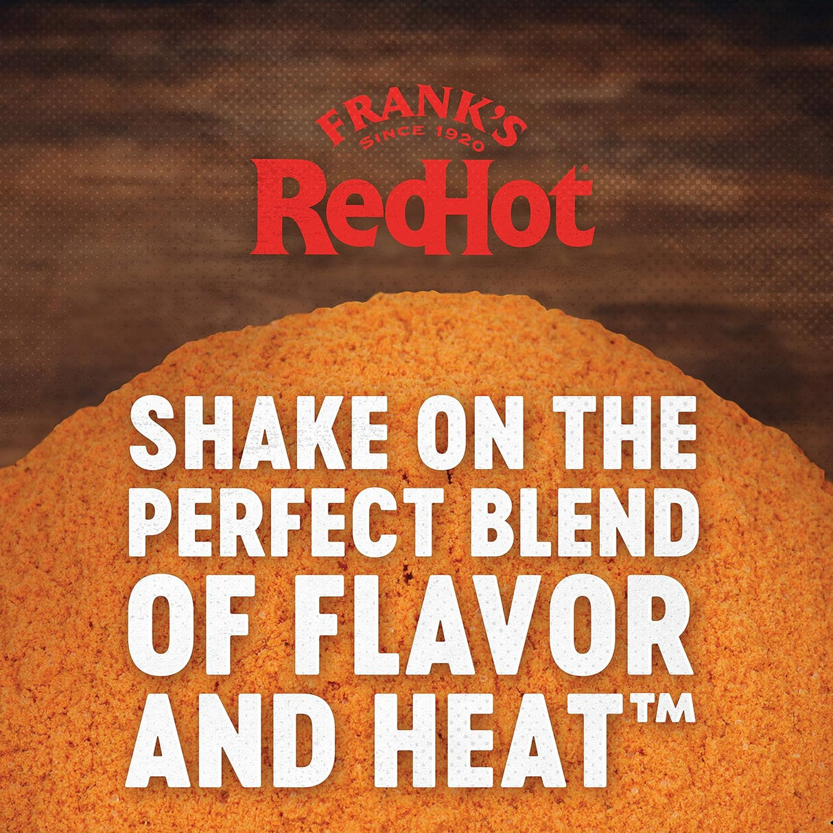 Frank's RedHot Condimento original, 21.2 onzas, un recipiente de 21.2 onzas de mezcla de condimentos de salsa picante de ajo salado y pimienta de cayena picante, perfecto para frotar en seco