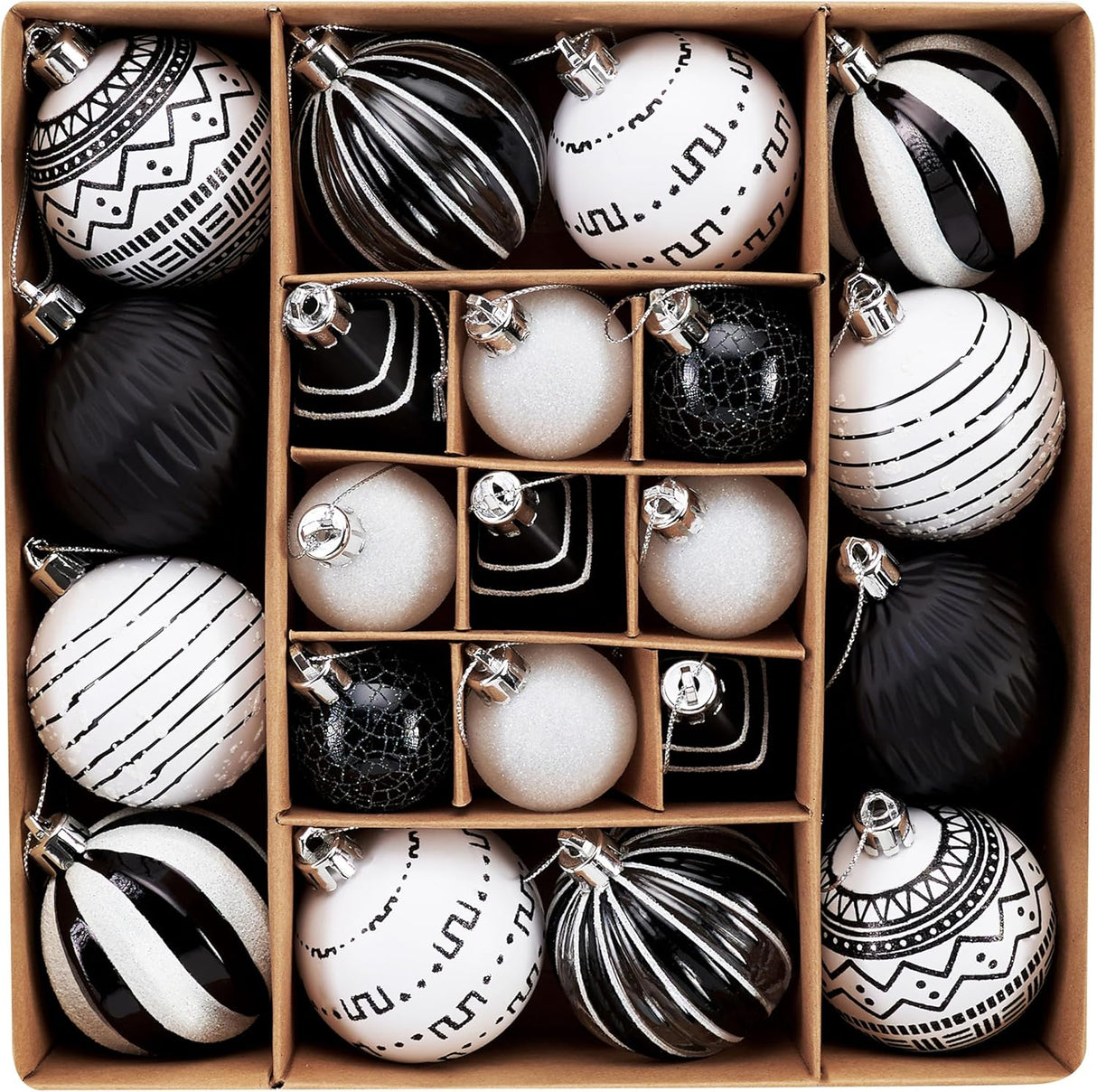 Adornos Navideños DecorbyHannah, 21ct, Boho, Shatterproof