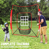 Set de Red de Béisbol 7x7 - Equipo de Entrenamiento Portable