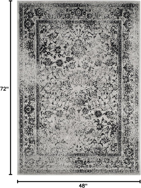 Alfombra de Acogida de Diseño Oriental, Fácil Cuidado, ADR109B