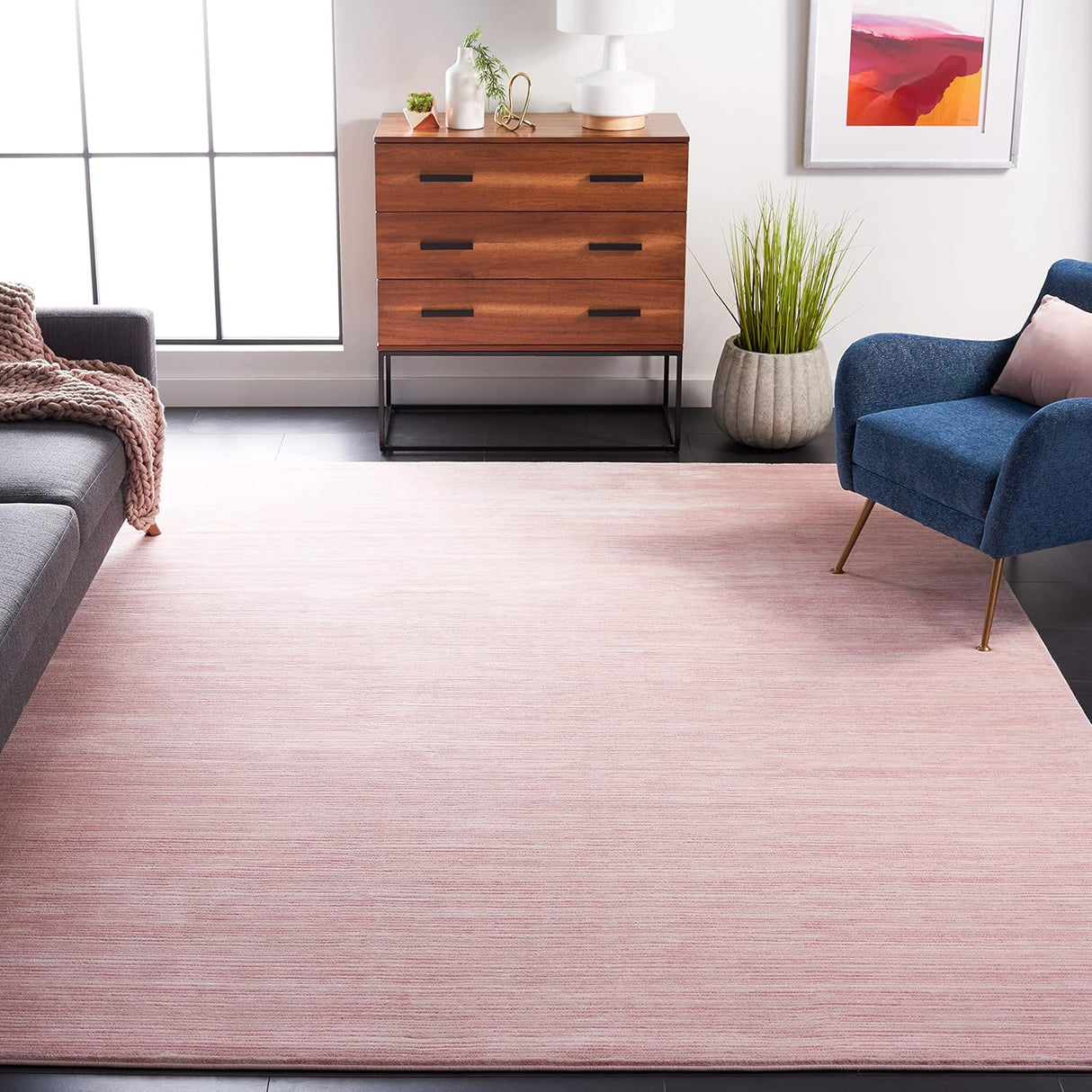 Alfombra Moderna Ombre SAFAVIEH, Diseño Chic, VSN606U