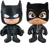 Muñecos de Peluche Batman y Selina Kyle 11 Pulgadas 2-Pack