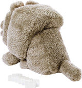 Peluche Mattel Minecraft Dennis el Lobo con Acción y Sonido, Food Mode