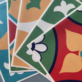 Vinilos  Azulejos Cerámicos Vintage Autoadhesivos para Baño