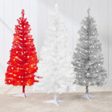 Árbol de Navidad Artificial 4ft Best Choice Products, Pre-iluminado