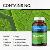 Suplementos Alimenticios de cilantro para corazón ojos