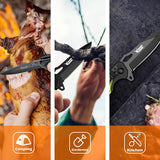 Cuchillo de bolsillo, cuchillo plegable con clip