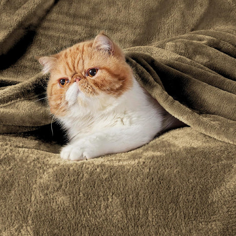 Manta Fleece Bedsure, Ligera, Suave y Cómoda, Tamaño Throw