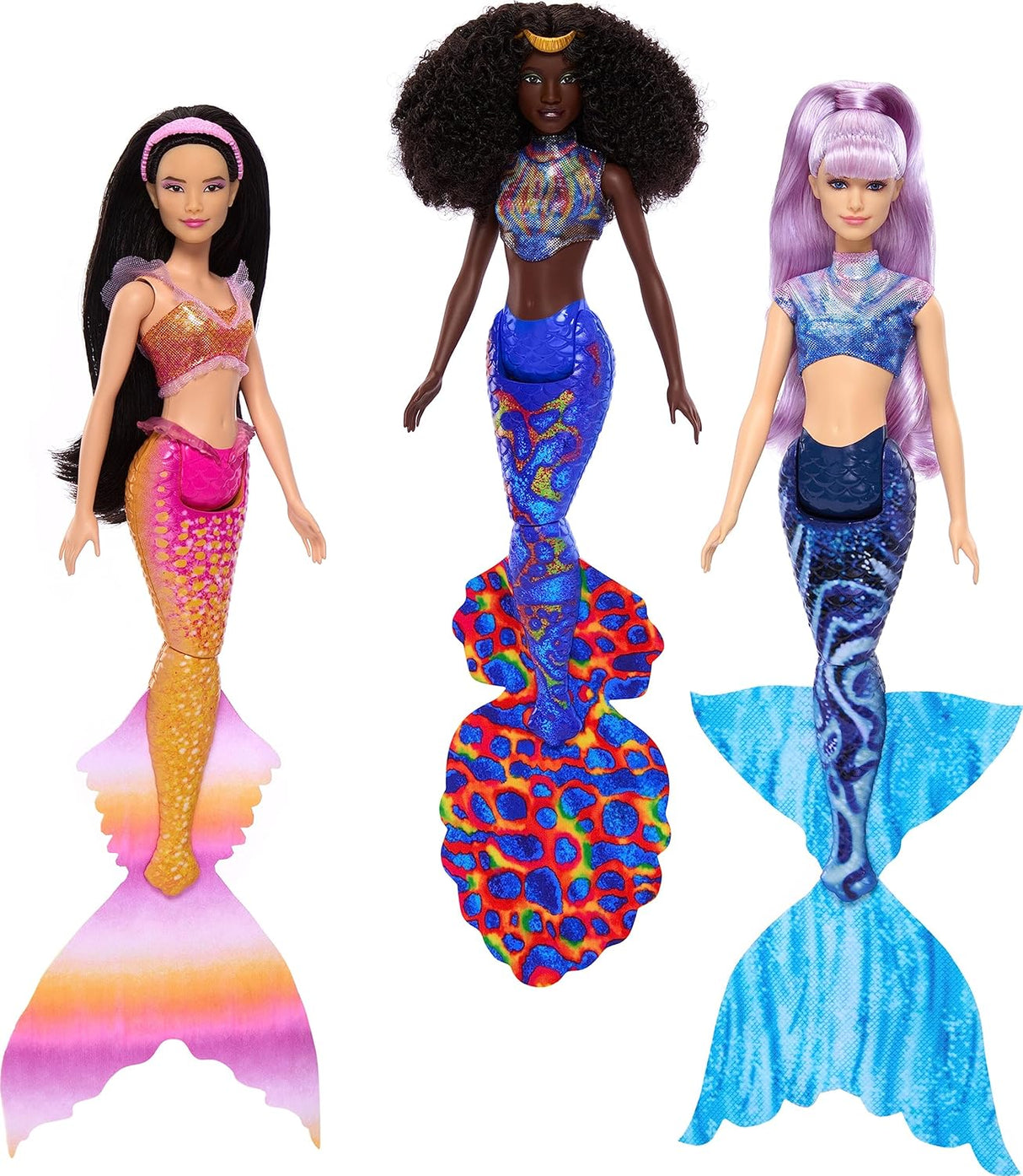Muñecas Mattel La Sirenita Ariel Hermanas 7-Pack Colección